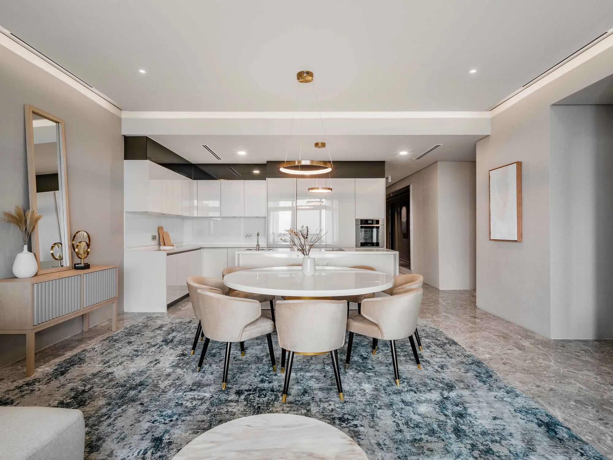 Four Seasons Residences, KLCC, Kuala Lumpur — branded residence interior by Blaine Robert Design
