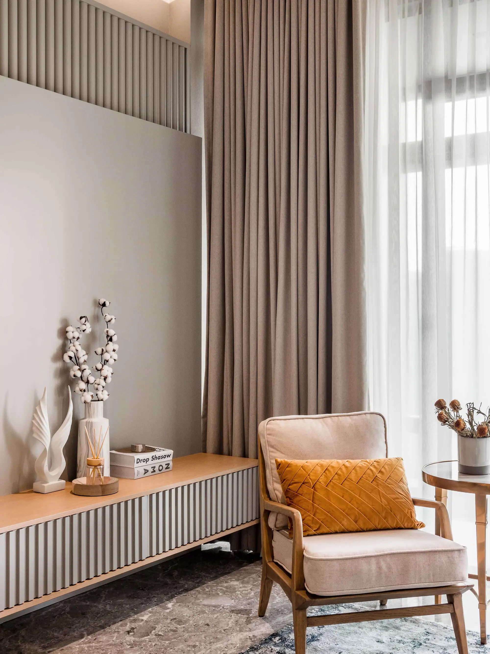 Four Seasons Residences, KLCC, Kuala Lumpur — branded residence interior by Blaine Robert Design