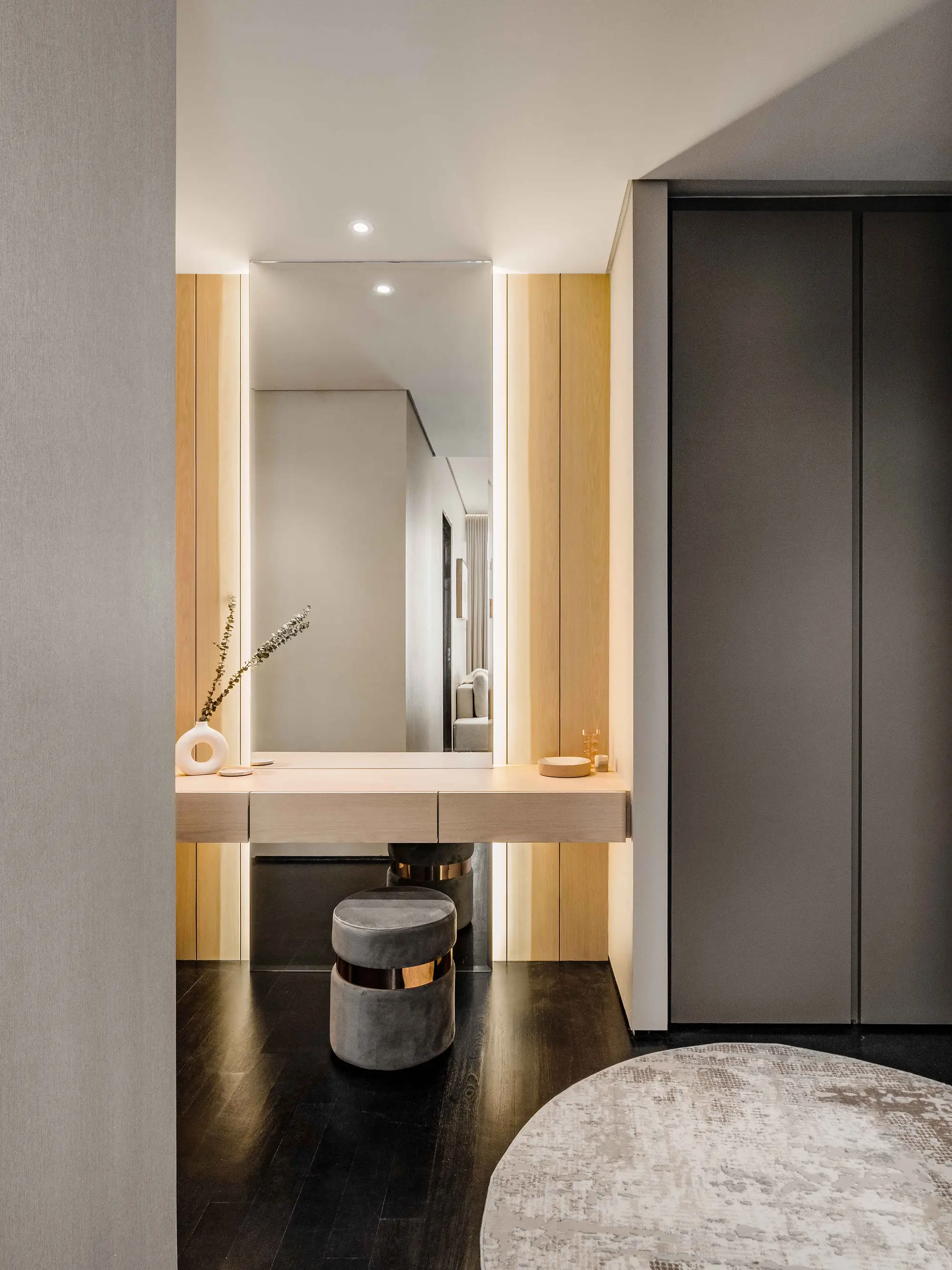 Four Seasons Residences, KLCC, Kuala Lumpur — branded residence interior by Blaine Robert Design