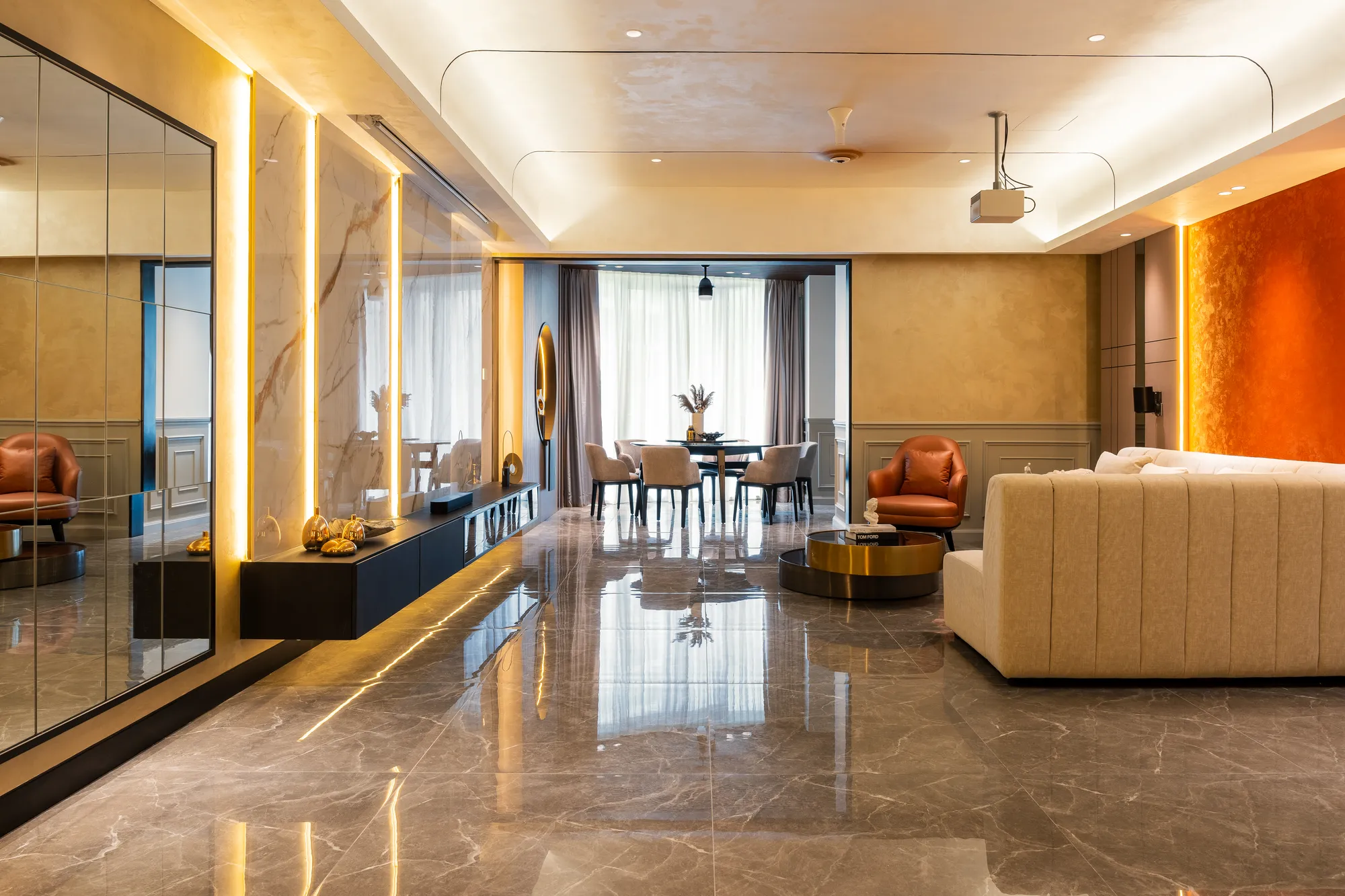 Kirana Residence, Kuala Lumpur, Malaysia — private residence interior by Blaine Robert Design